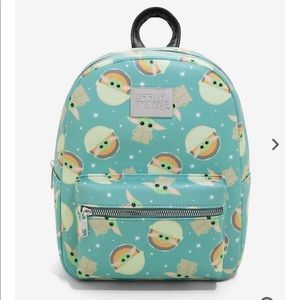 Star Wars The Mandalorian Chibi Child Mini Backpack